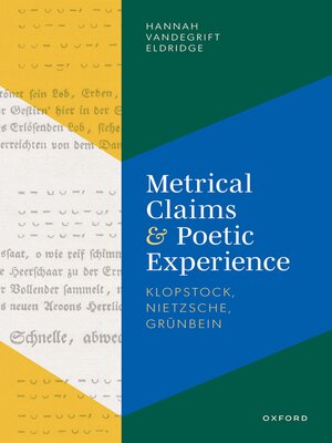 cover image of Metrical Claims and Poetic Experience